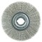 Weiler 8" Narrow Face Crimped Wire Wheel, .0118" Fill, 1-1/4" Arbor Hole 1809 - alternate 1